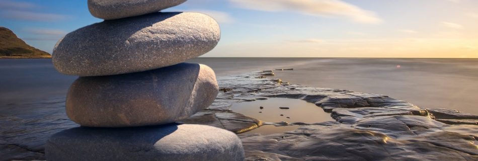 Stacked of Stones Outdoors